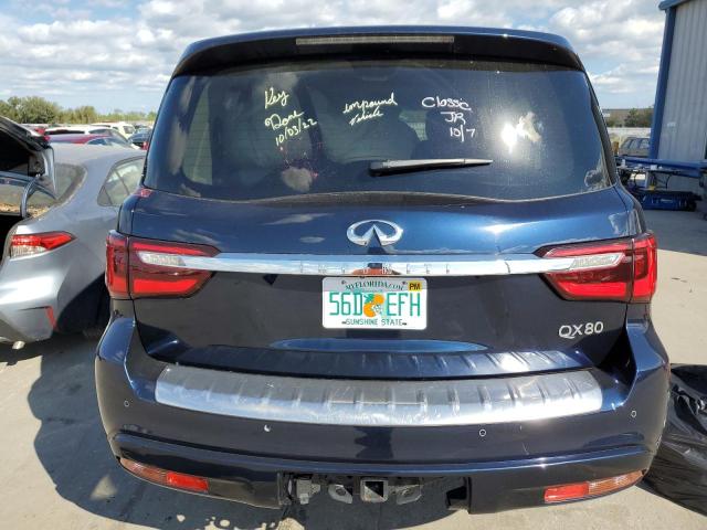 JN8AZ2AF5M9719114 - 2021 INFINITI QX80 LUXE BLUE photo 6