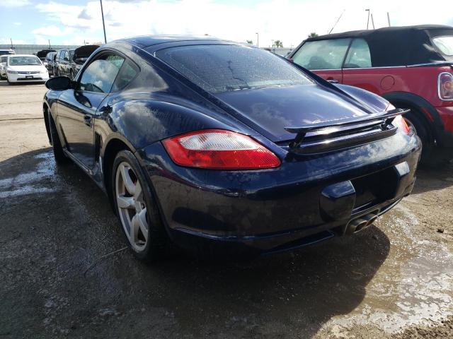 WP0AB29846U785997 - 2006 PORSCHE CAYMAN S BLUE photo 3