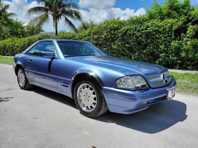 WDBFA63F6VF153821 - 1997 MERCEDES-BENZ SL 320 BLUE photo 1