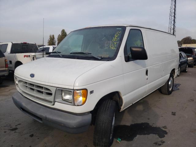 1FTSE34L52HA58688 - 2002 FORD ECONOLINE WHITE photo 2