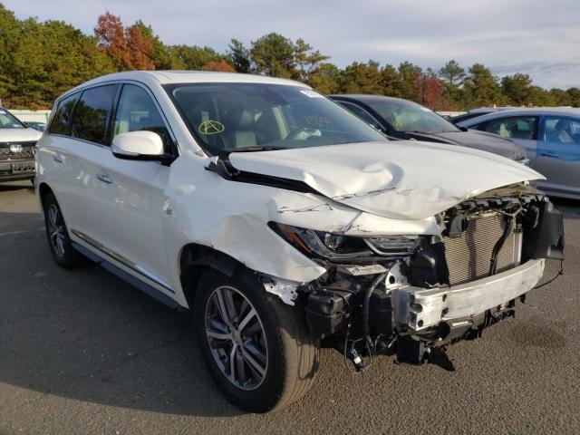 5N1DL0MM7LC501858 - 2020 INFINITI QX60 LUXE WHITE photo 1