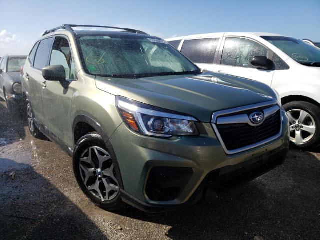 JF2SKAEC4KH506111 - 2019 SUBARU FORESTER P GREEN photo 1