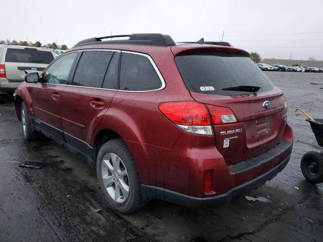 4S4BRDKC8E2212732 - 2014 SUBARU OUTBACK 3. MAROON photo 3