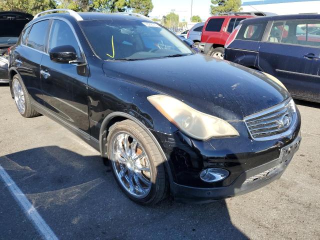 JNKAJ09E88M304745 - 2008 INFINITI EX35 BASE BLACK photo 1