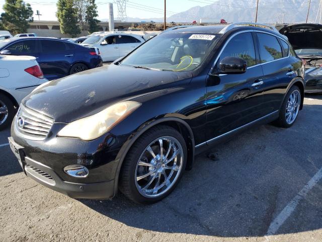 JNKAJ09E88M304745 - 2008 INFINITI EX35 BASE BLACK photo 2