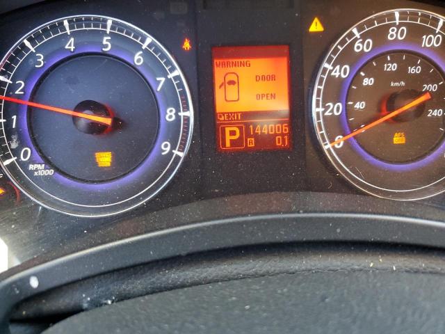 JNKAJ09E88M304745 - 2008 INFINITI EX35 BASE BLACK photo 8