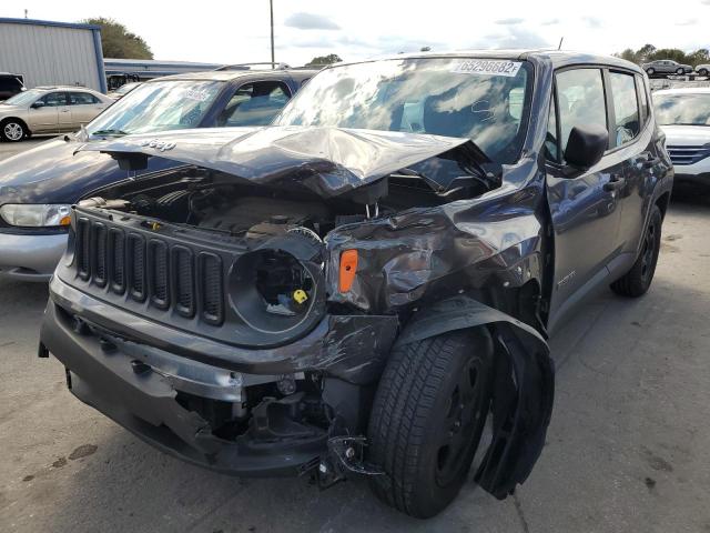 ZACCJAAB8HPG19919 - 2017 JEEP RENEGADE S 灰色 照片 2