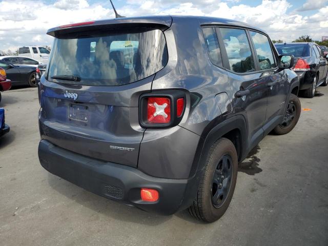 ZACCJAAB8HPG19919 - 2017 JEEP RENEGADE S 灰色 照片 4
