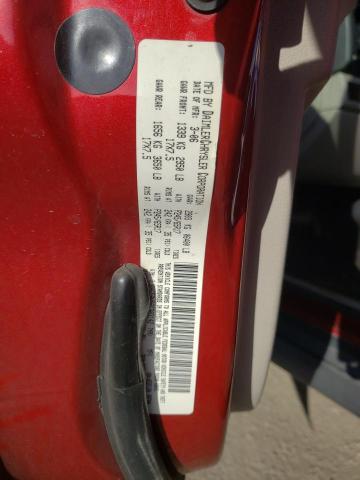 1J8HG58N56C303142 - 2006 JEEP COMMANDER 红色 照片 10