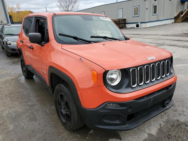 ZACCJBAB6JPJ57983 - 2018 JEEP RENEGADE S Narıncı foto 1