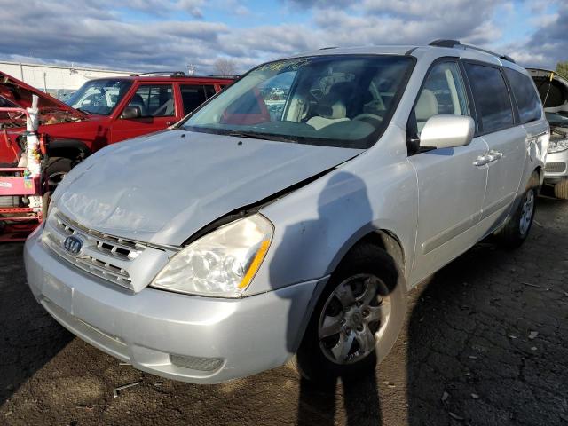 KNDMG4C34A6359425 - 2010 KIA SEDONA LX GRAY photo 1