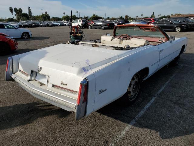 6L67S6Q141332 - 1976 CADILLAC EL DORADO WHITE photo 4