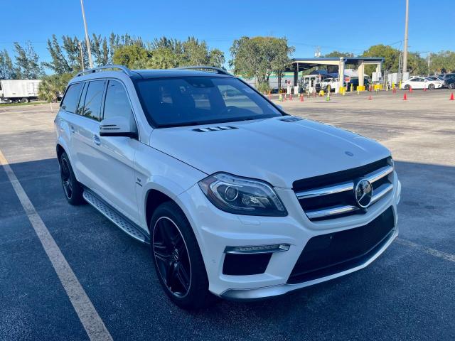 4JGDF7EE6FA450618 - 2015 MERCEDES-BENZ GL 63 AMG WHITE photo 1