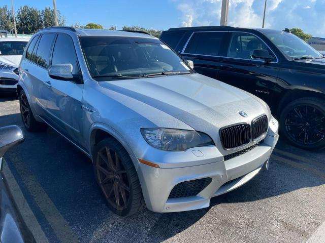 5YMGY0C50ALK25282 - 2010 BMW X5 M GRAY photo 1