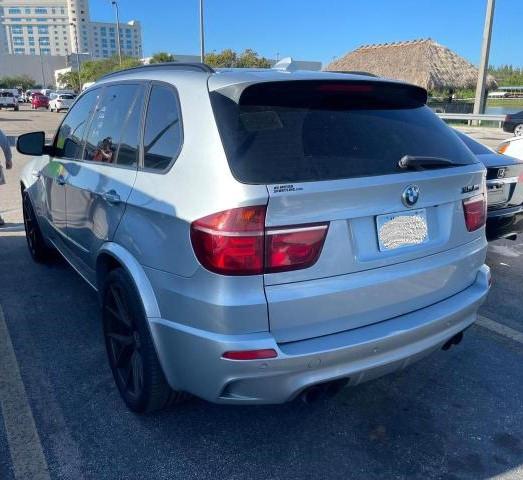 5YMGY0C50ALK25282 - 2010 BMW X5 M GRAY photo 3