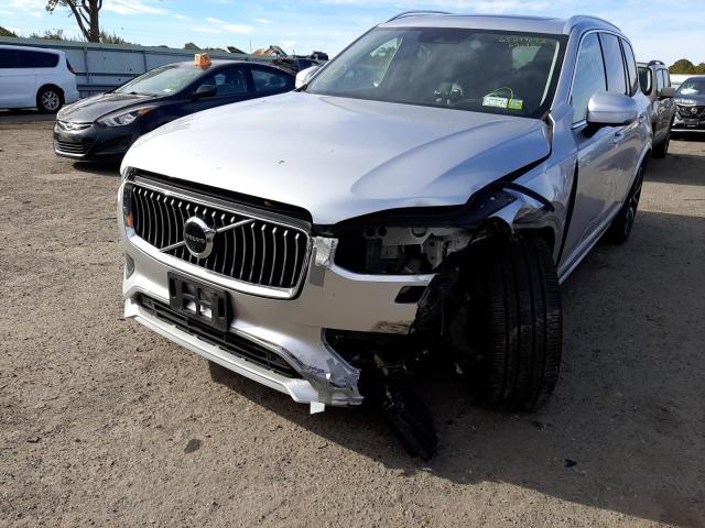 YV4A22PK8M1****** - 2021 VOLVO XC90 T6 MO SILVER photo 9