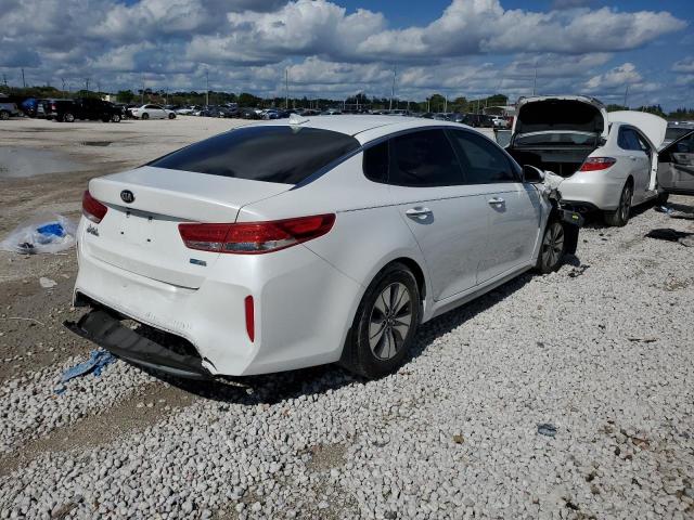 KNAGT4LE7H5010444 - 2017 KIA OPTIMA HYB WHITE photo 3