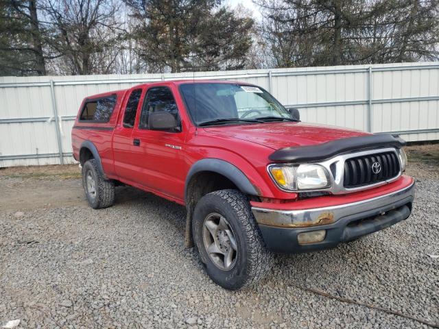 5TEWN72N51Z847241 - 2001 TOYOTA TACOMA XTR RED photo 1