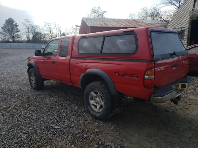 5TEWN72N51Z847241 - 2001 TOYOTA TACOMA XTR RED photo 3