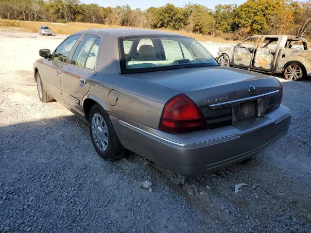 2MEFM74V96X617516 - 2006 MERCURY GRAND MARQ TAN photo 3