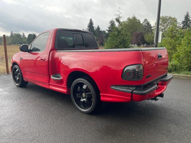 2FTZF073X1CA55412 - 2001 FORD F150 SVT L RED photo 3