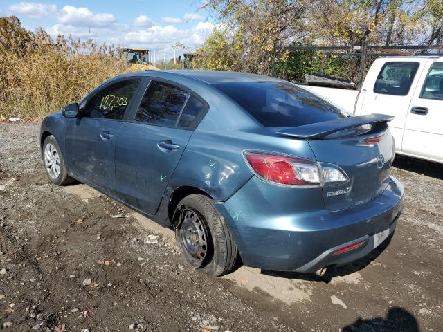 JM1BL1SG6A1213143 - 2010 MAZDA 3 I TEAL photo 3