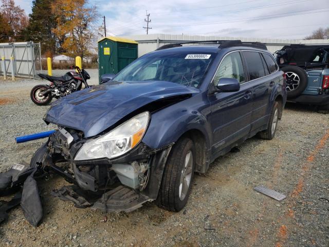 4S4BRCKC5D3255637 - 2013 SUBARU OUTBACK 2. BLUE photo 2