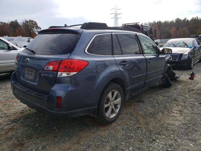 4S4BRCKC5D3255637 - 2013 SUBARU OUTBACK 2. BLUE photo 4