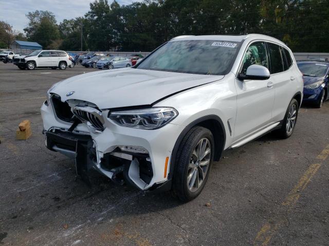 5UXTR7C58KLF28052 - 2019 BMW X3 SDRIVE3 WHITE photo 2