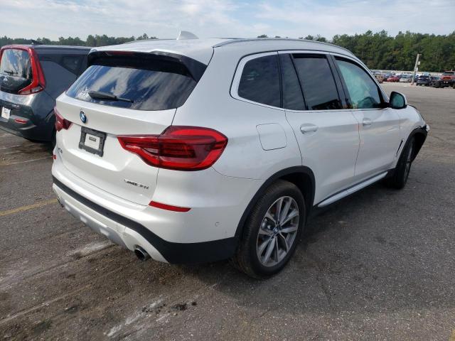5UXTR7C58KLF28052 - 2019 BMW X3 SDRIVE3 WHITE photo 4