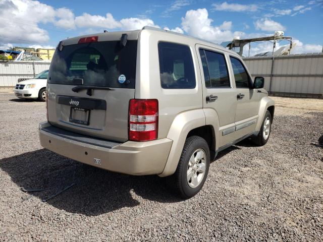 1J4PP2GK3BW562918 - 2011 JEEP LIBERTY BEIGE photo 4