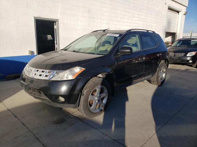 JN8AZ08W94W320024 - 2004 NISSAN MURANO BLACK photo 2