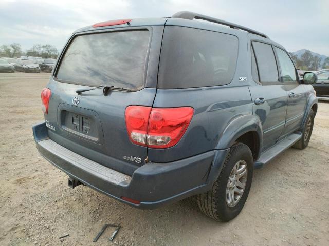 5TDZT34A66S267295 - 2006 TOYOTA SEQUOIA sr TEAL photo 4