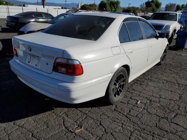 WBADT43433G025353 - 2003 BMW 5 SERIES WHITE photo 4