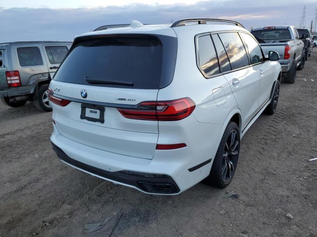 5UXCW2C05M9H87968 - 2021 BMW X7 XDRIVE4 WHITE photo 4