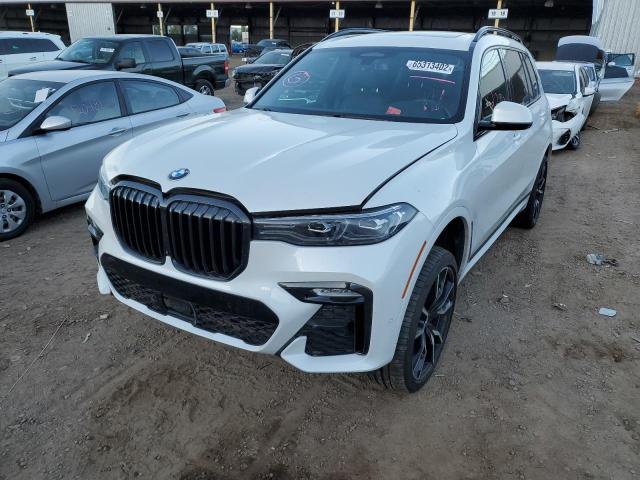 5UXCW2C05M9H87968 - 2021 BMW X7 XDRIVE4 WHITE photo 9