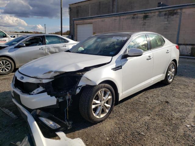 5XXGN4A6XCG014906 - 2012 KIA OPTIMA EX WHITE photo 2