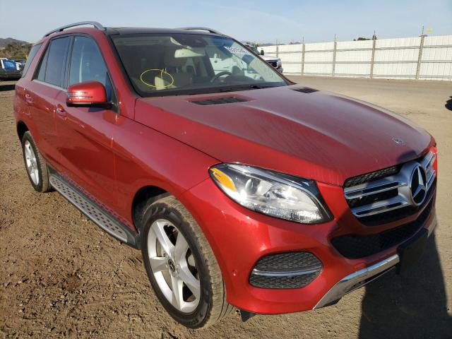 4JGDA5HB5JB131539 - 2018 MERCEDES-BENZ GLE 350 4M RED photo 1