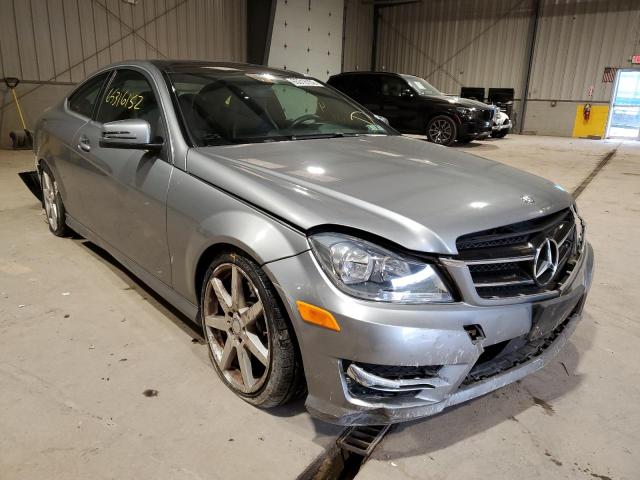 WDDGJ8JB6EG184858 - 2014 MERCEDES-BENZ C 350 4MAT SILVER photo 1