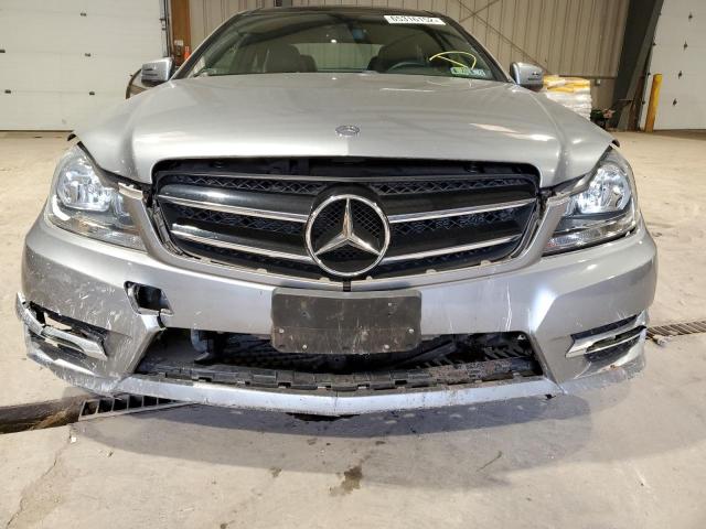 WDDGJ8JB6EG184858 - 2014 MERCEDES-BENZ C 350 4MAT SILVER photo 9