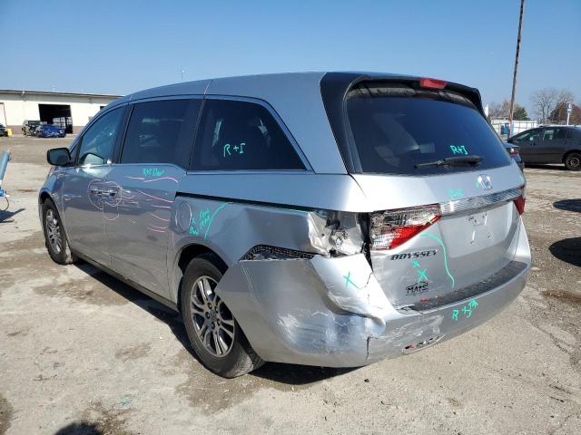 5FNRL5H46CB039426 - 2012 HONDA ODYSSEY EX SILVER photo 3