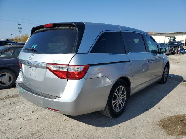 5FNRL5H46CB039426 - 2012 HONDA ODYSSEY EX SILVER photo 4