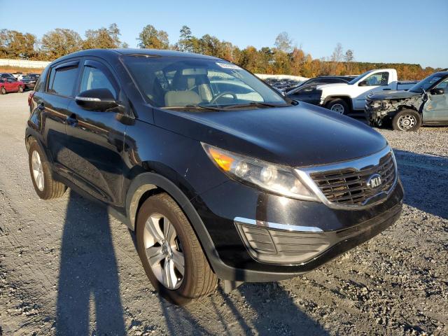 KNDPB3A29D7396954 - 2013 KIA SPORTAGE B BLACK photo 1