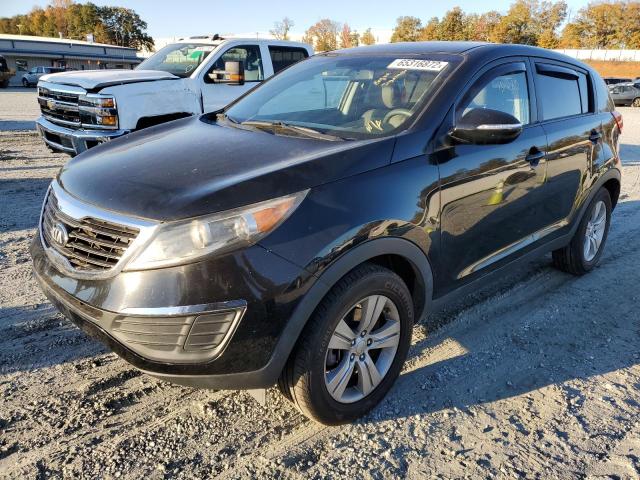 KNDPB3A29D7396954 - 2013 KIA SPORTAGE B BLACK photo 2