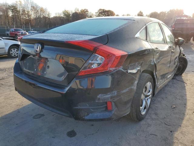 19XFC2F54GE053513 - 2016 HONDA CIVIC LX BLACK photo 4