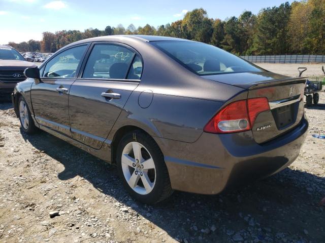 2HGFA1F64AH515008 - 2010 HONDA CIVIC LX-S Сұр фото 3
