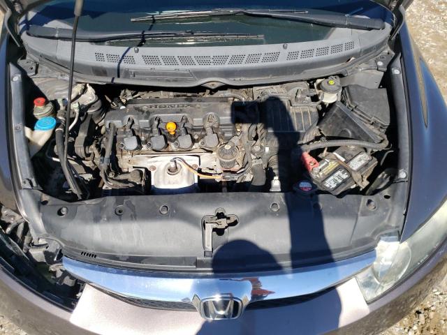 2HGFA1F64AH515008 - 2010 HONDA CIVIC LX-S Сұр фото 7