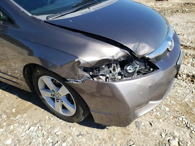 2HGFA1F64AH515008 - 2010 HONDA CIVIC LX-S Сұр фото 9