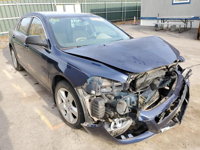 1G1ZG57B794163976 - 2009 CHEVROLET MALIBU LS BLUE photo 1