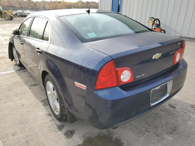 1G1ZG57B794163976 - 2009 CHEVROLET MALIBU LS BLUE photo 3